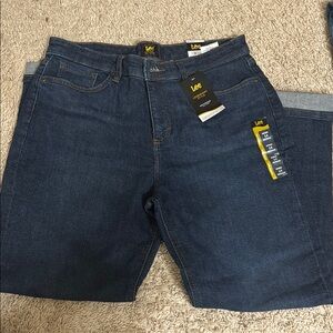 Lee Blue Boot Cut Flare Jeans Classic Denim